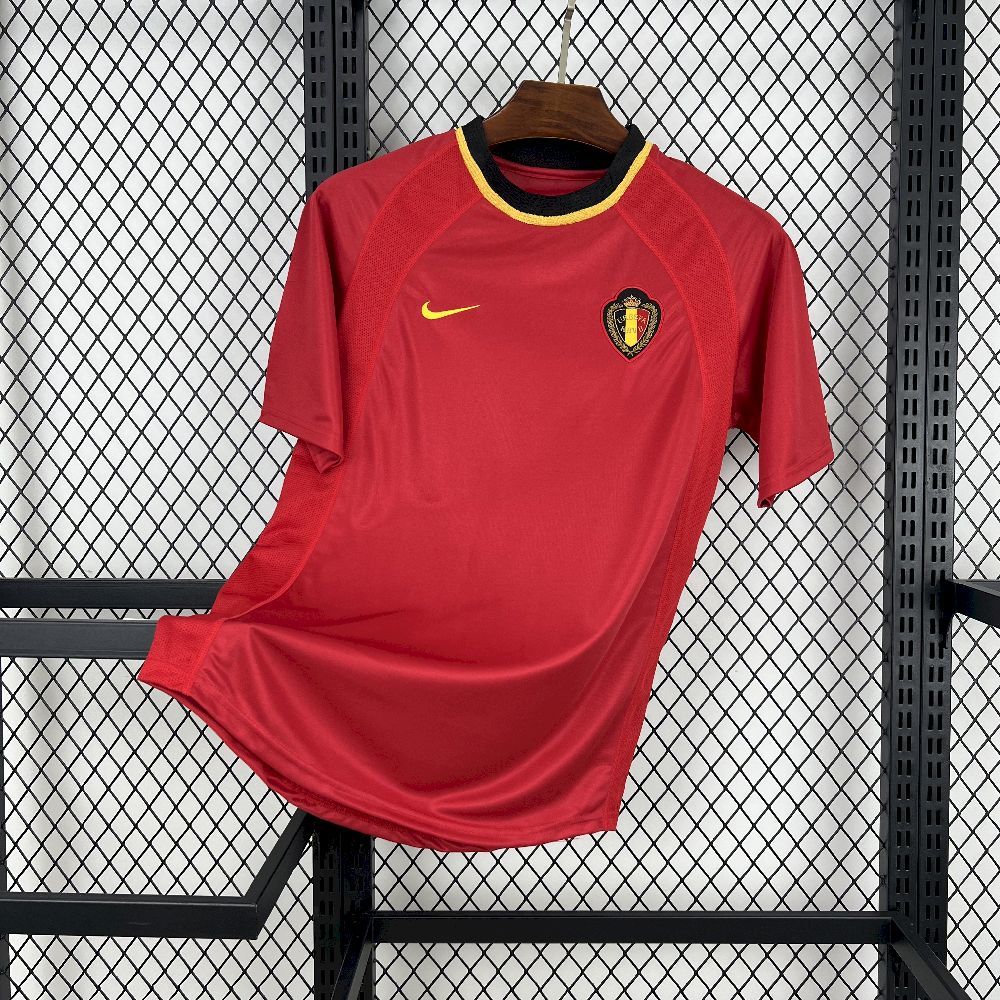 2000-2001 Retro Belgium Home Jersey