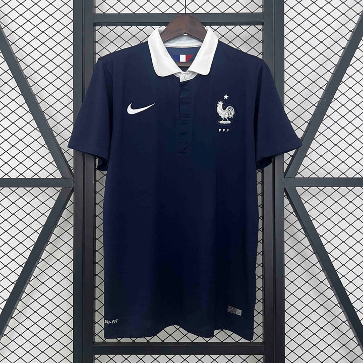 2014 Retro France Home Jersey