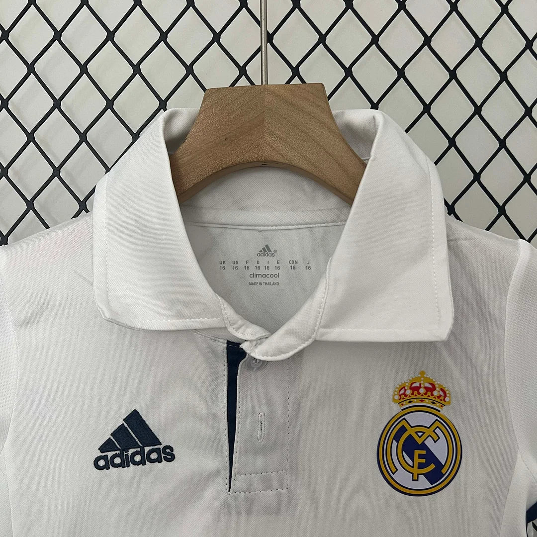 2016/2017 Retro Real Madrid Home Kit Kids Size