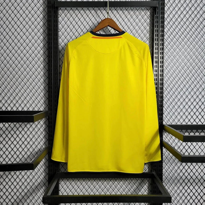 2008-2009 Retro Barcelona Away Jersey Long Sleeve