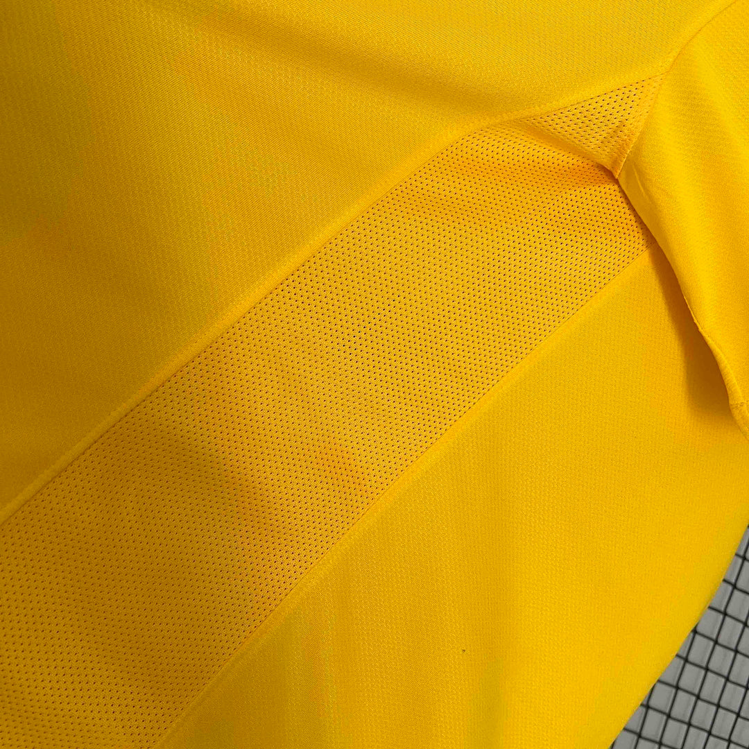 2010 Retro Brazil Home Jersey