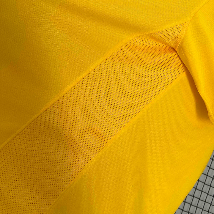 2010 Retro Brazil Home Jersey
