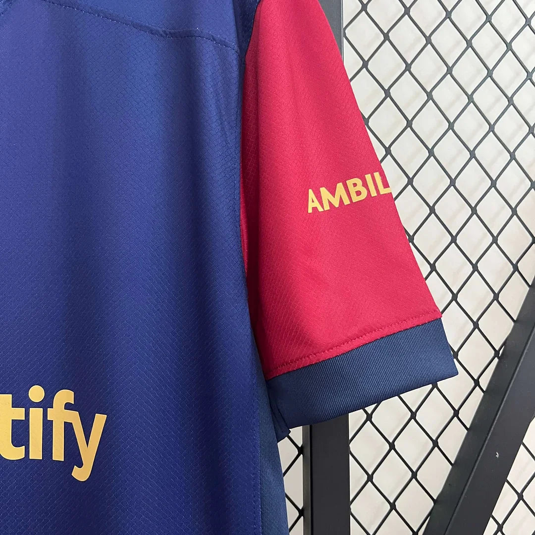 2024/2025 Barcelona Home Spotify Football Shirt 1:1 Thai Quality