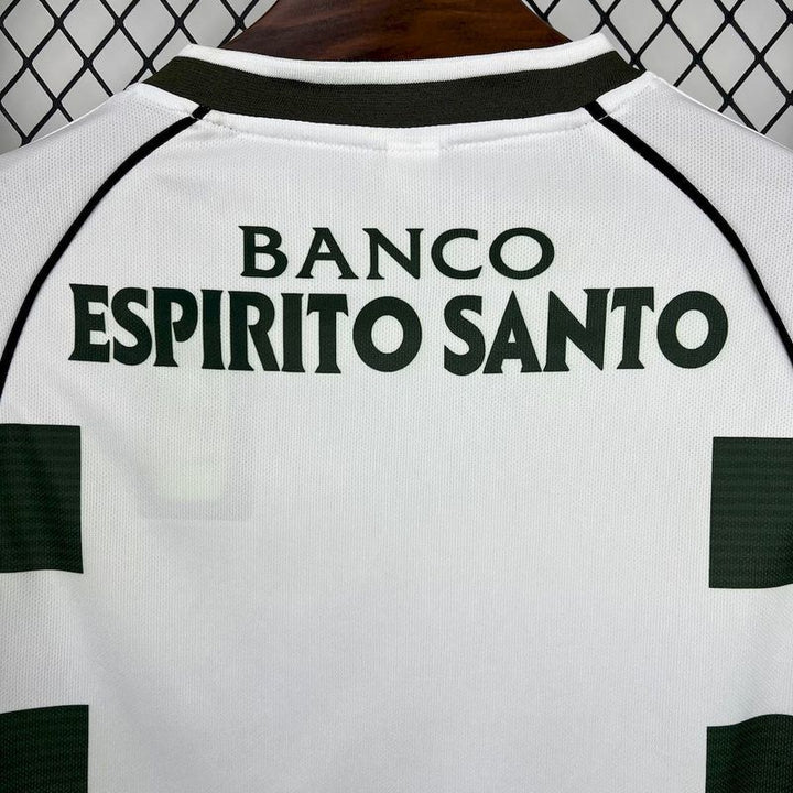2001/2003 Retro Long Sleeve Sporting Lisbon Home Football Shirt
