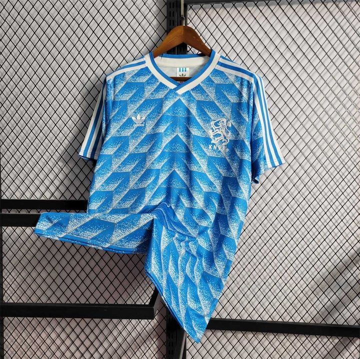 1988 Netherland Retro Away Football Jersey
