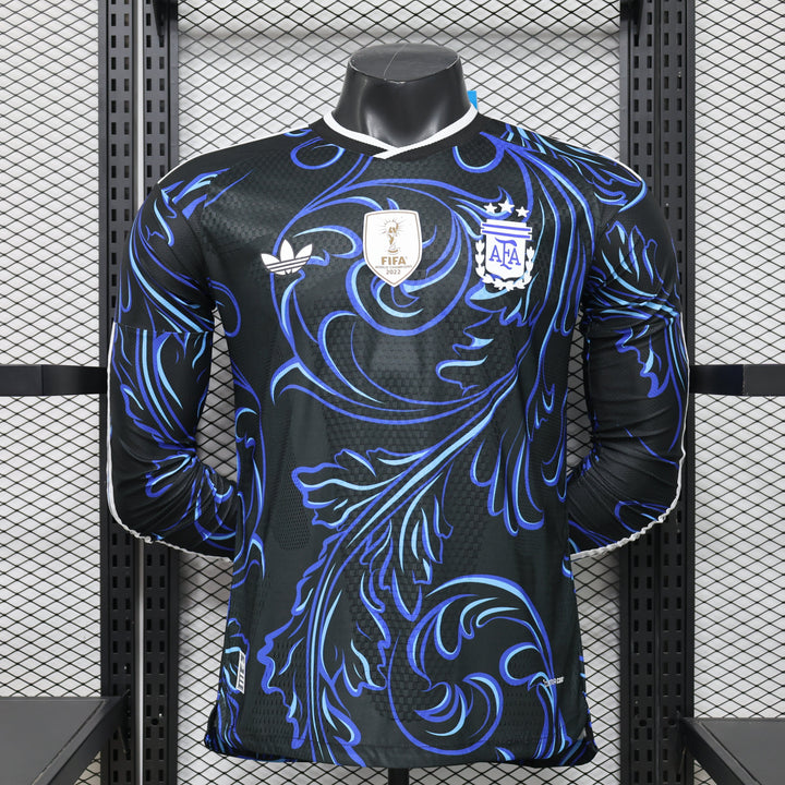 2026 Argentina Away World Cup Kit Long Sleeve Player Version