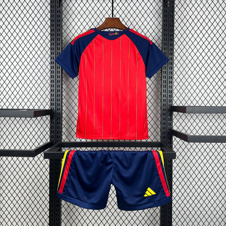 2026 Spain 2 Stars Home World Cup Kit Kids Size
