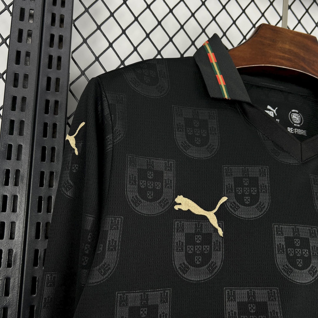 Portugal "Pantera Negra" Long Sleeve Limited Jersey
