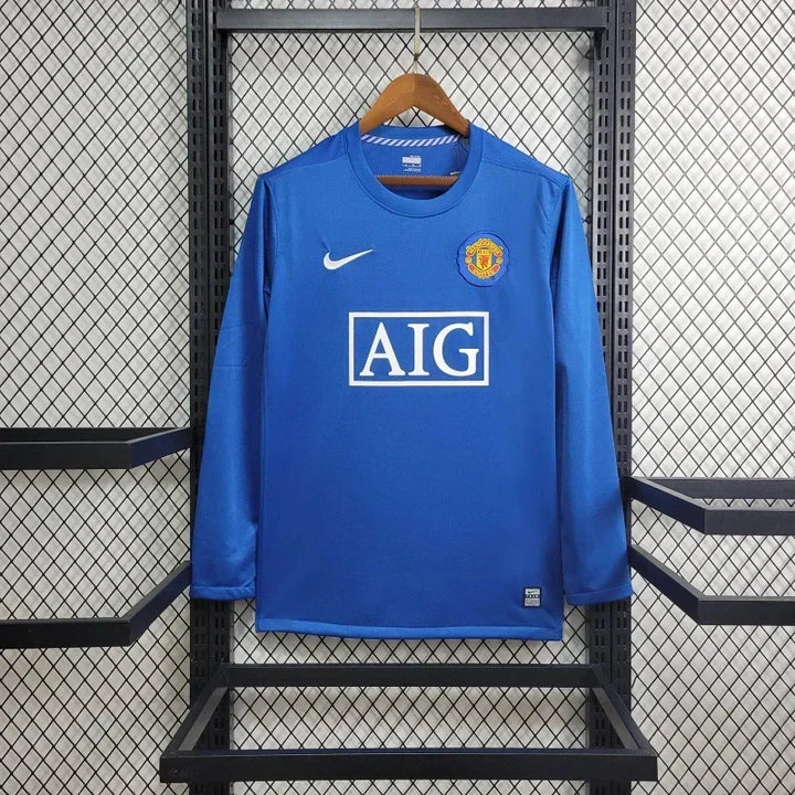 2008/2009 Manchester United Retro Third Kit Long Sleeve