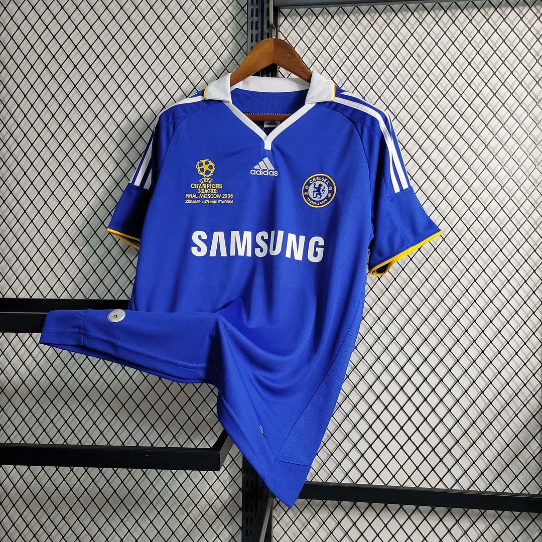 2008-2009 Retro Chelsea Champions League Final Home Jersey
