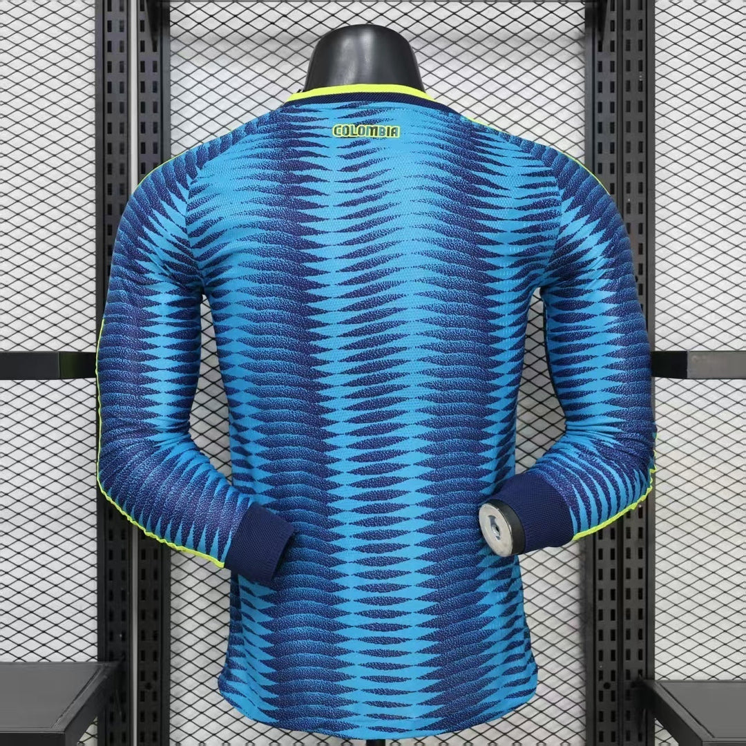 2026 Colombia Away World Cup Kit Long Sleeve Player Version