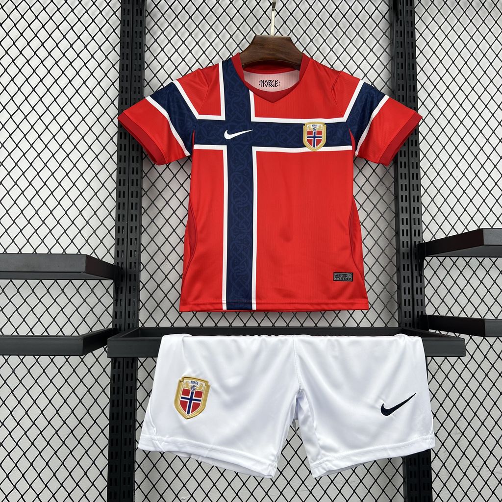 2026 Norway Home World Cup Kit Kids Size