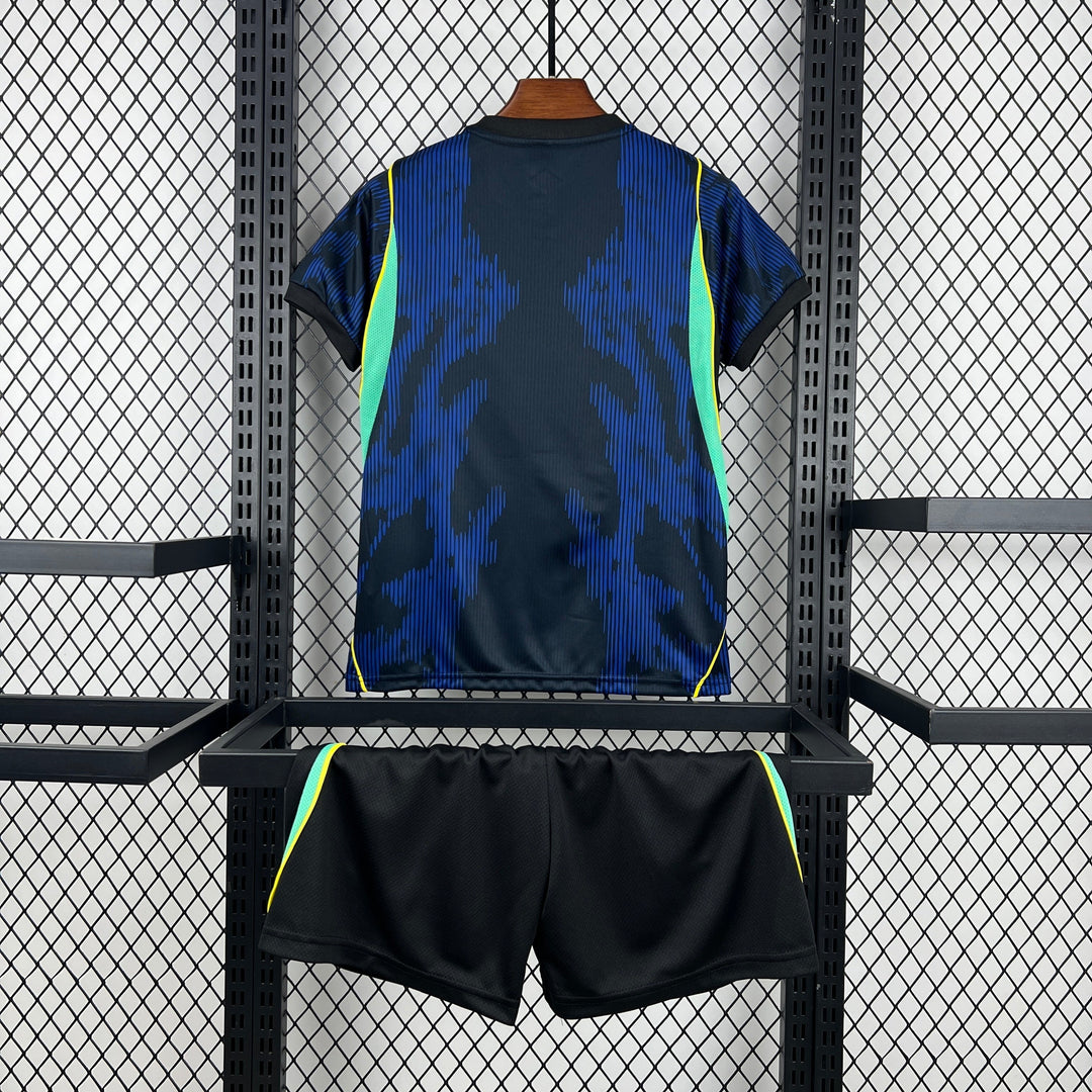 2026 Brazil Away World Cup Kit Kids Size