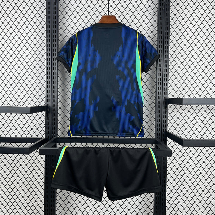 2026 Brazil Away World Cup Kit Kids Size