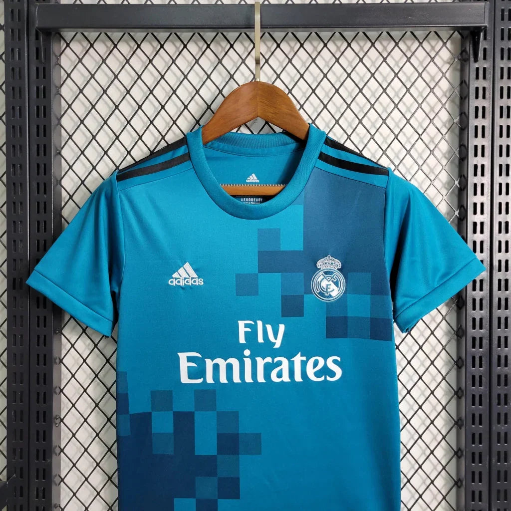 2017/2018 Retro Real Madrid Third Kids Size