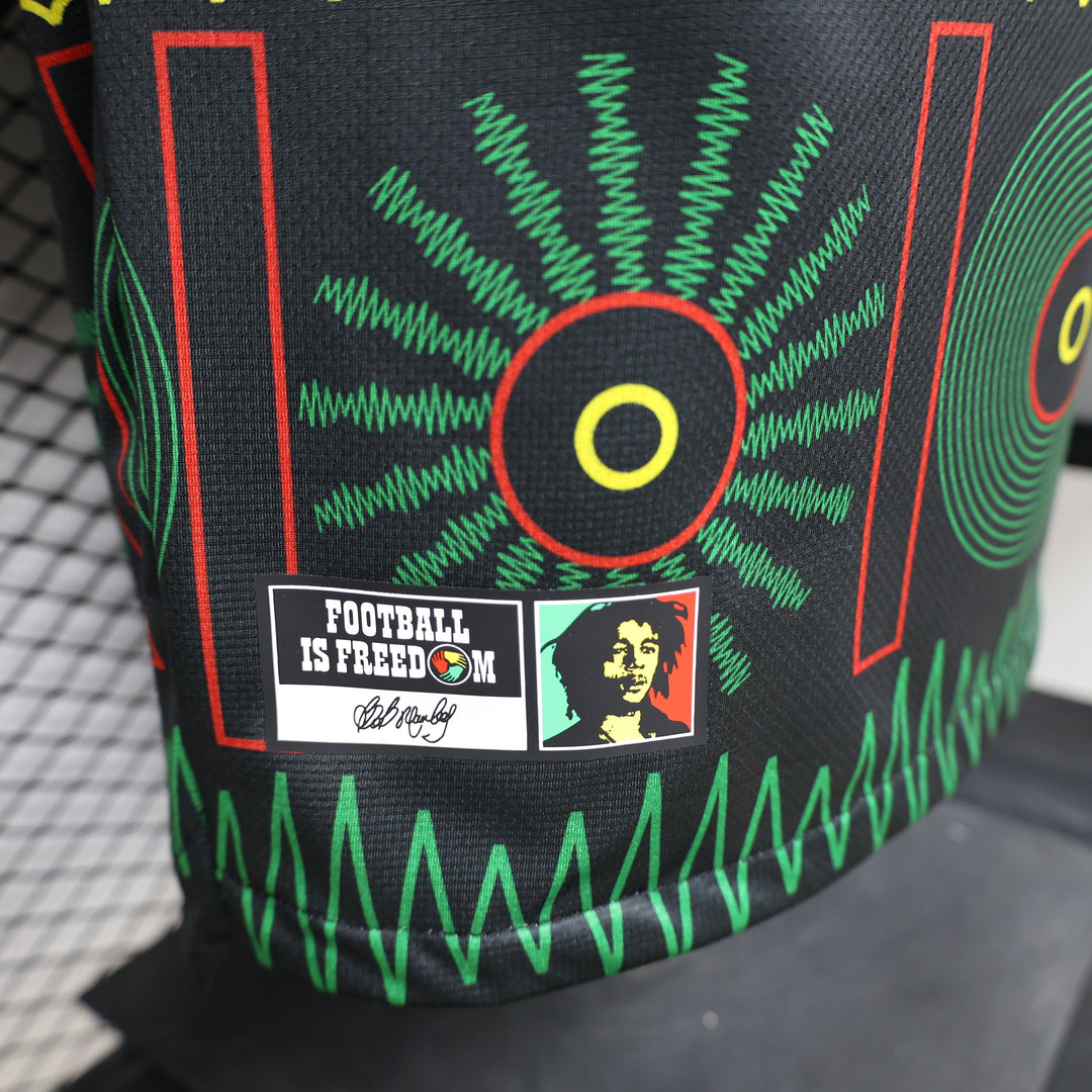 2026 Jamaica x Bob Marley Away World Cup Kit Player Version