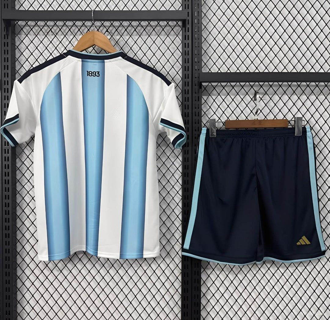 2026 Kids Argentina World Cup Home Jersey
