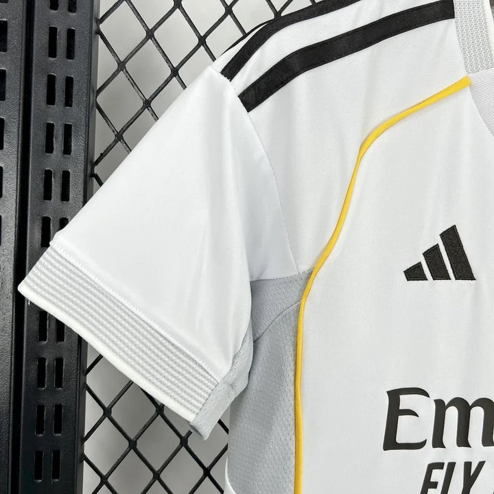 2025/2026 Real Madrid Home Kit Kids Size