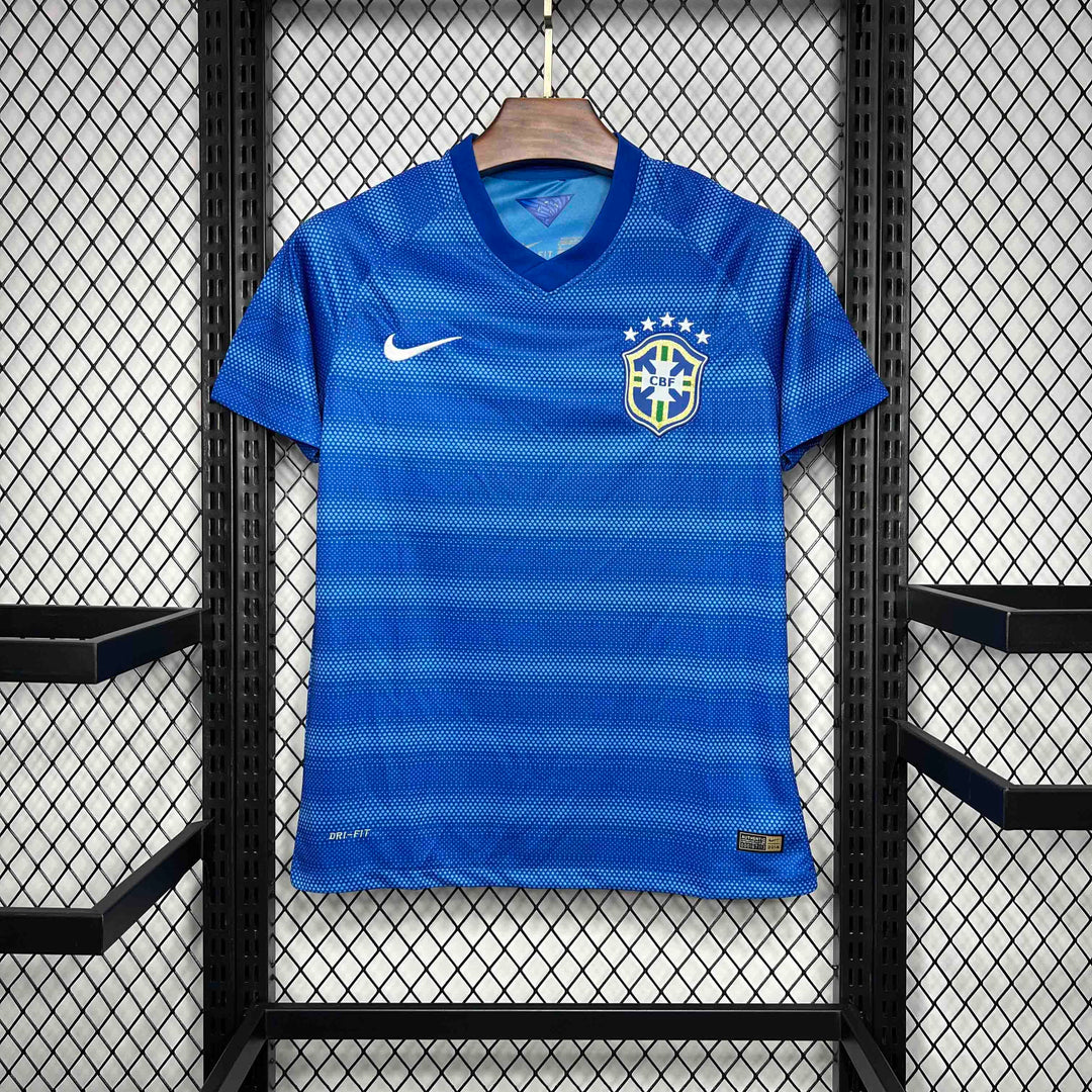 2014 Retro Brazil Away Jersey