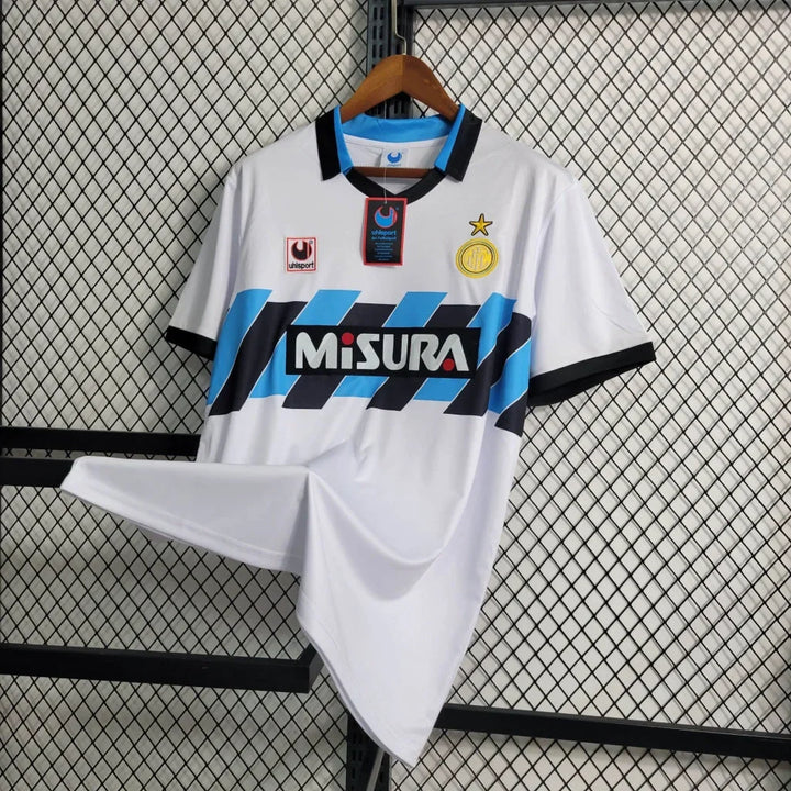 1990-1991 Retro Inter Milan Away Jersey