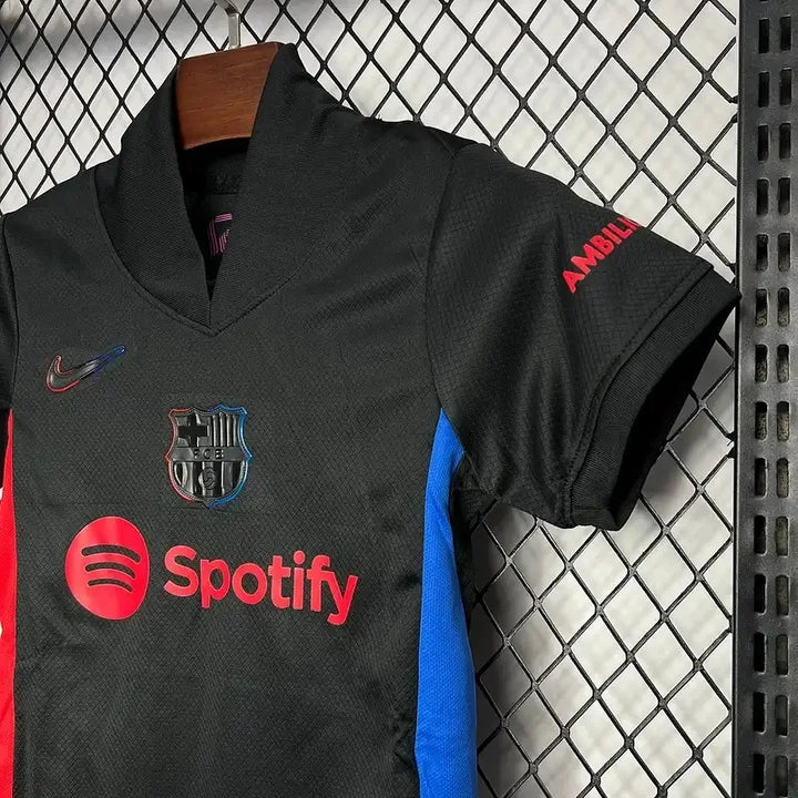 2024/2025 Barcelona Away Football Shirt 1:1 Thai Quality Kids Size