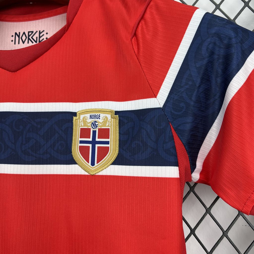 2026 Norway Home World Cup Kit Kids Size