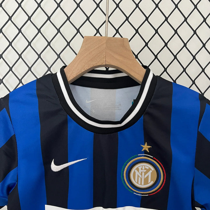2009/2010 Retro Inter Milan Home Jersey Kids Size