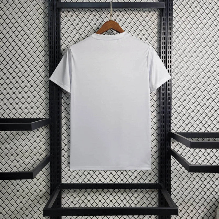 2023/2024 Real Madrid Reflective Balmain White Football Shirt