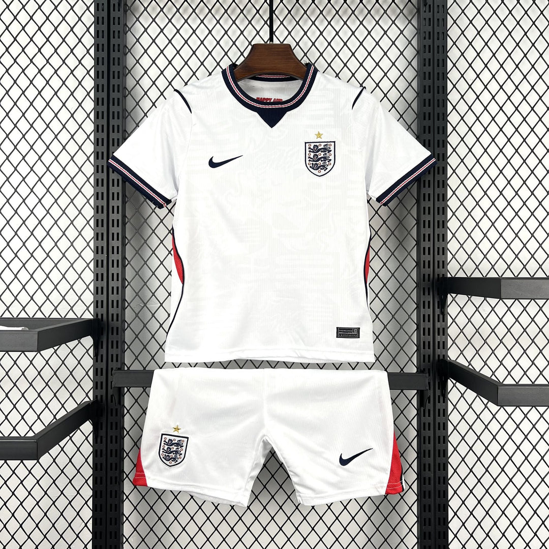 2026 England Home World Cup Kit Kids Size