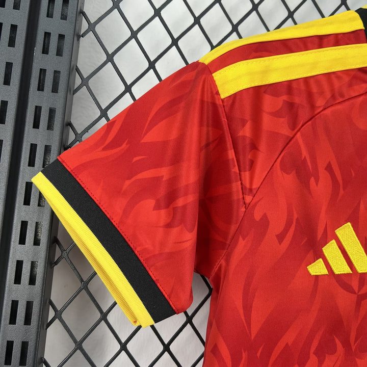 2026 Belgium Home World Cup Kit Kids Size