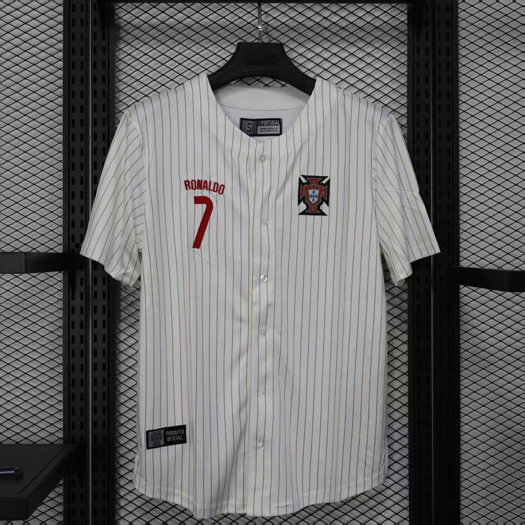 2025 Portugal Baseball Ronaldo 7 Jersey
