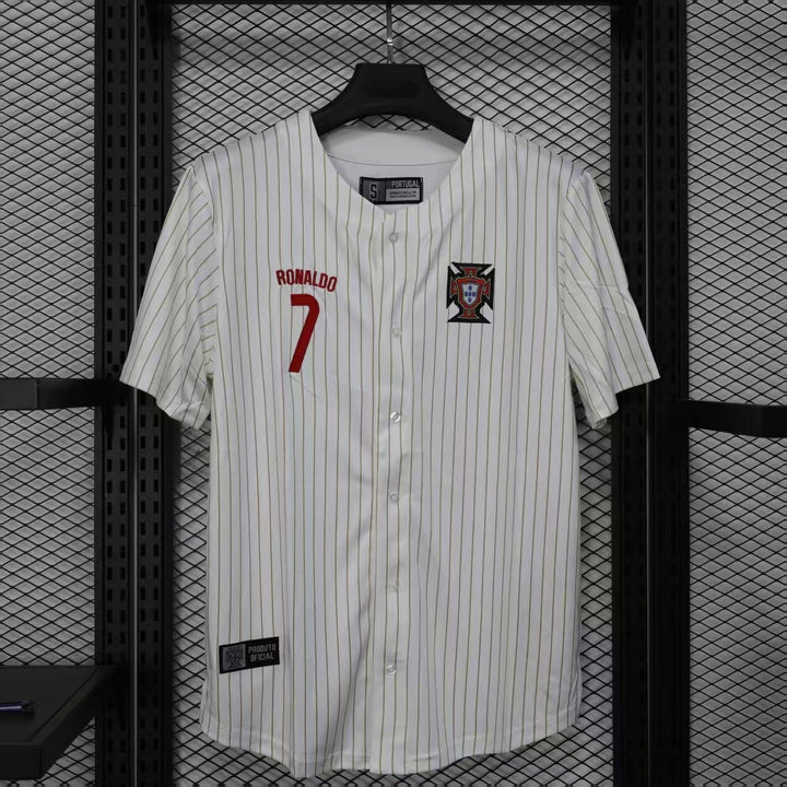 2025 Portugal Baseball Ronaldo 7 Jersey