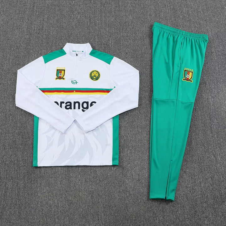 2025/2026 Cameroon Green and White Tracksuit