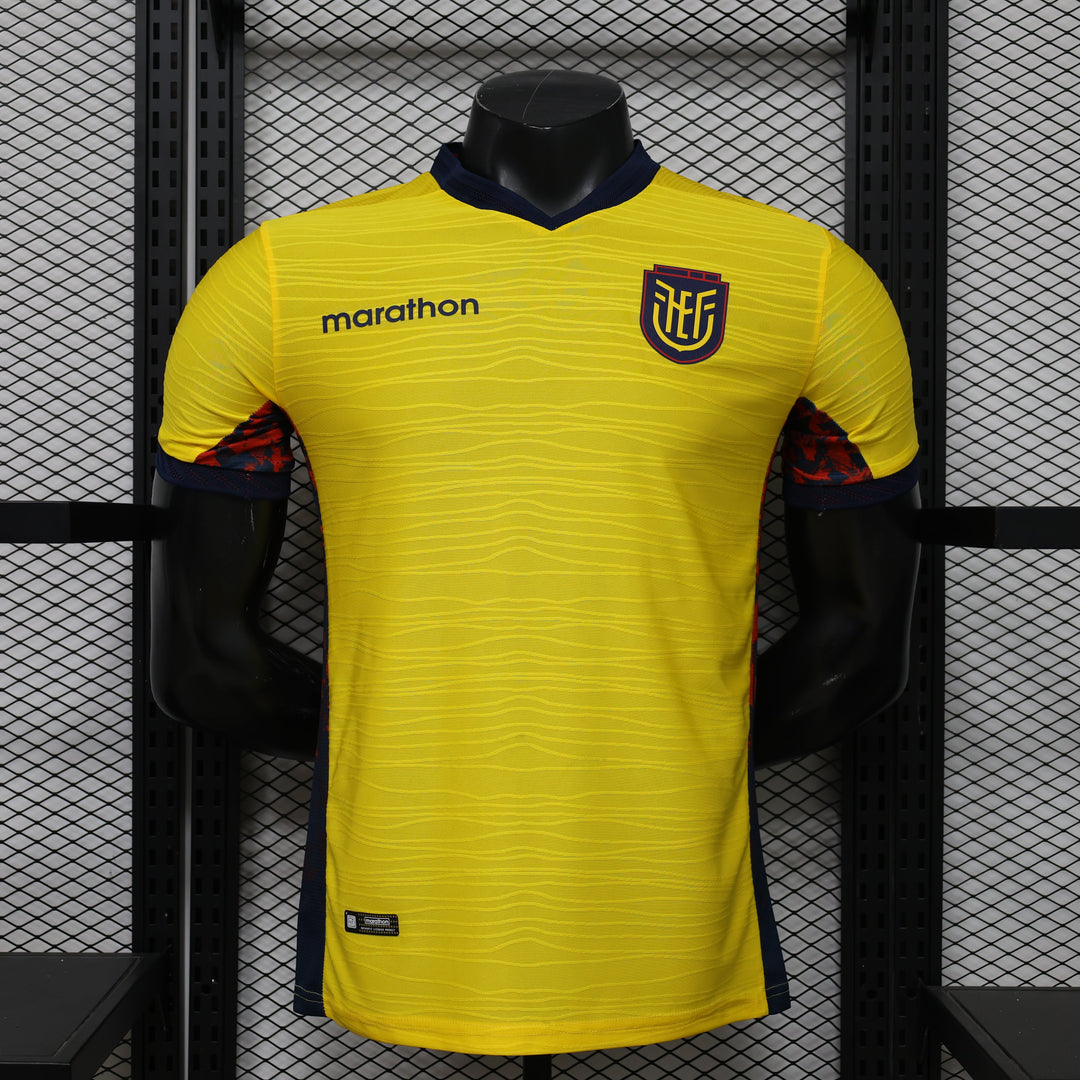 2026 Ecuador Home World Cup Kit Player Version