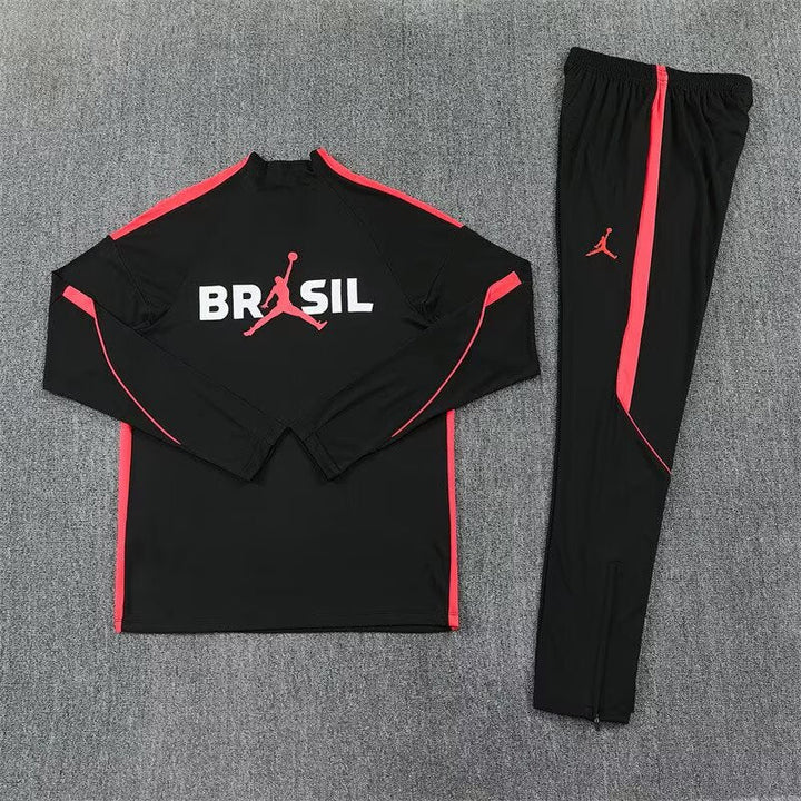 2026/2027 Brazil Black x Red Tracksuit