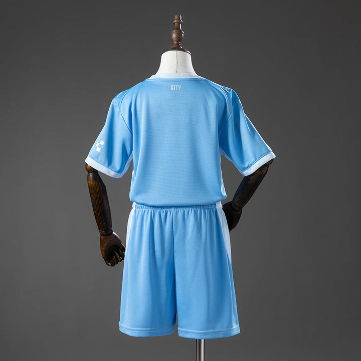 2026/2027 Manchester City Home Football Shirt Kids Size