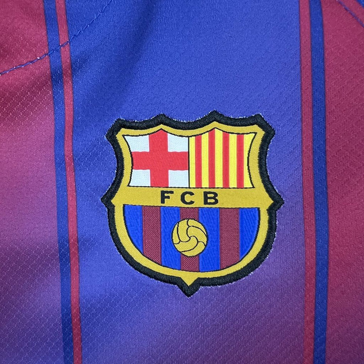 Womens 2025/2026 Barcelona Home Football Shirt