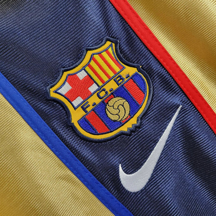 2001/2002 Retro Barcelona Away Jersey