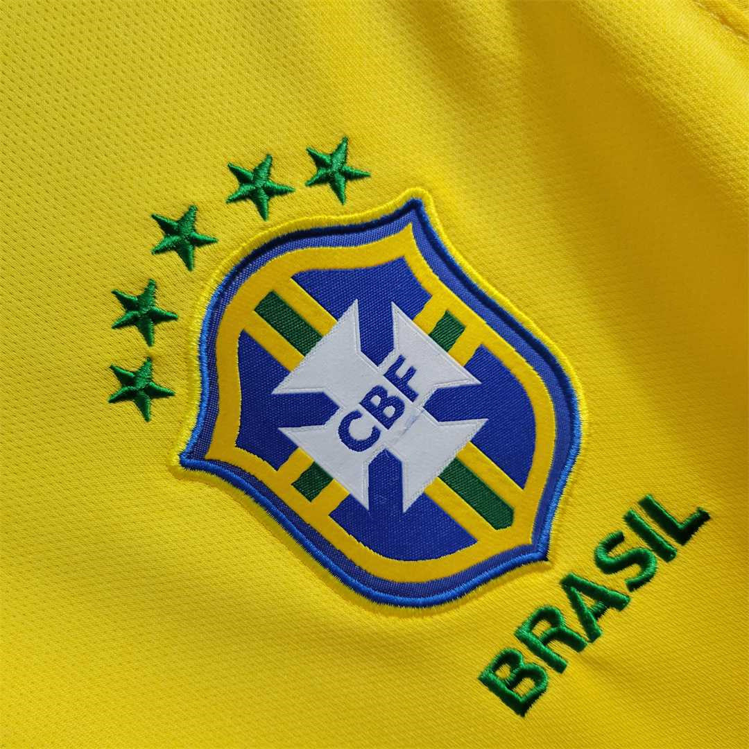 2020 Retro Brazil Home Jersey
