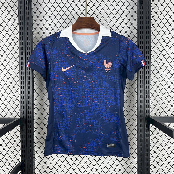Womens 2026 France Home World Cup Football Jersey