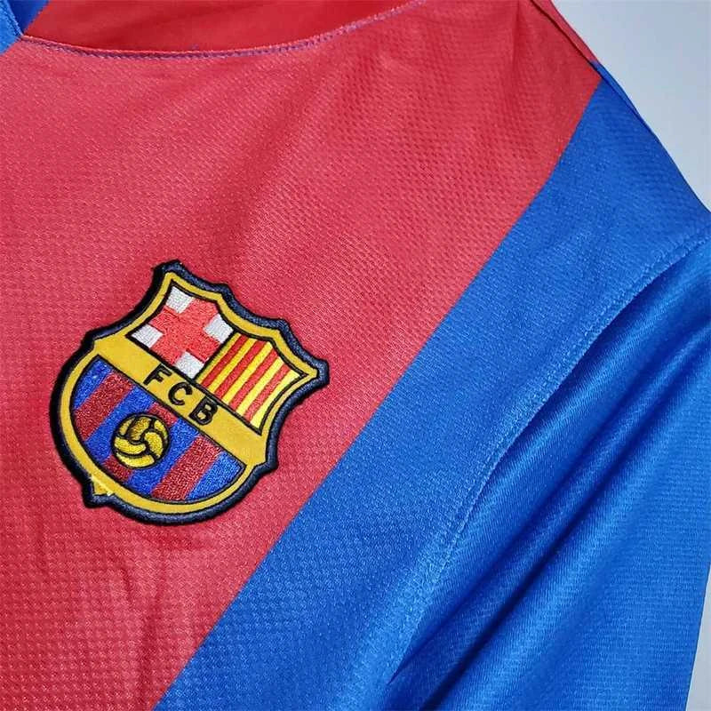 2006-2007 Retro Barcelona Home Jersey