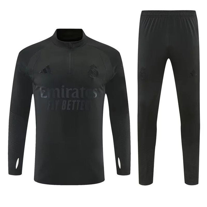 2026/2027 Real Madrid Black Tracksuit