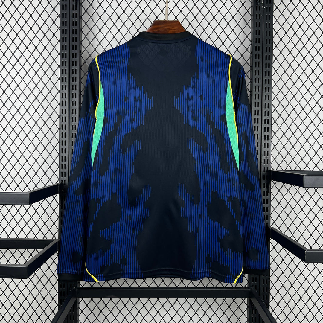 2026 Brazil Away World Cup Kit Long Sleeve Fan Version