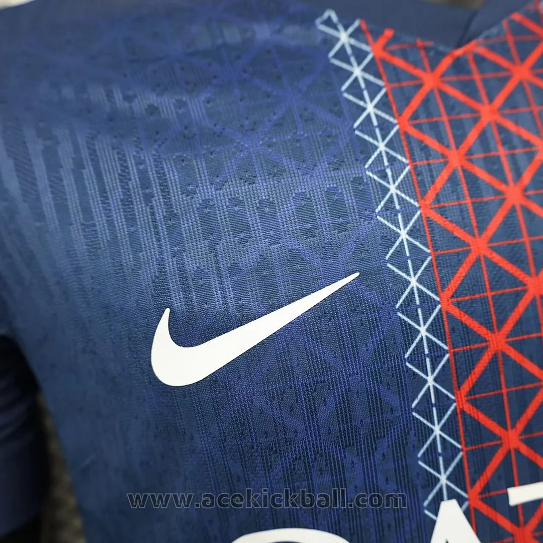 2025/2026 PSG Player Version Paris Saint-Germain Home Champions League Edition Football Shirt